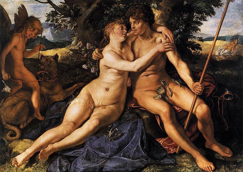  Venus and Adonis.